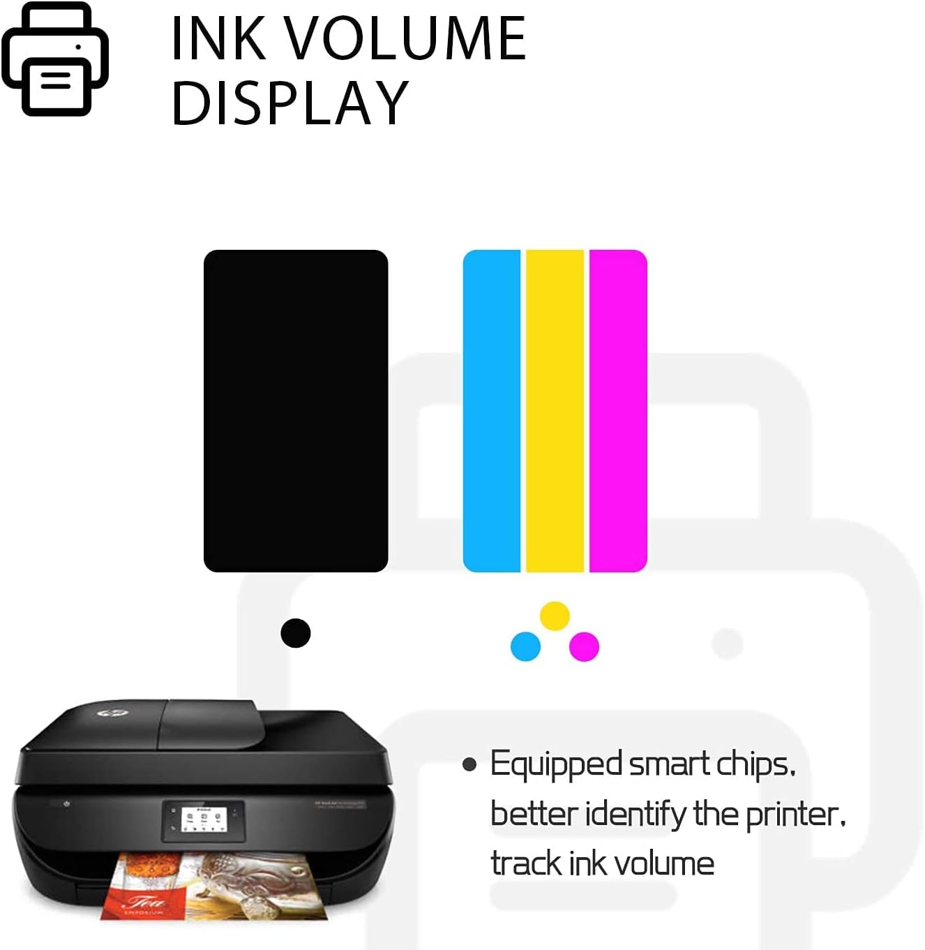 Gеt Sресіаl Prісе LVLANG 63 XL Ink Cartridges Re-Manufactured Compatible for HP 63XL Used in Deskjet 1112 3632 3630 3637 2132 2130 Envy 4520 4512 4511 Officejet 3830 4650 4652 4655 5252 5255 (1 Black, 1 Tri Color)