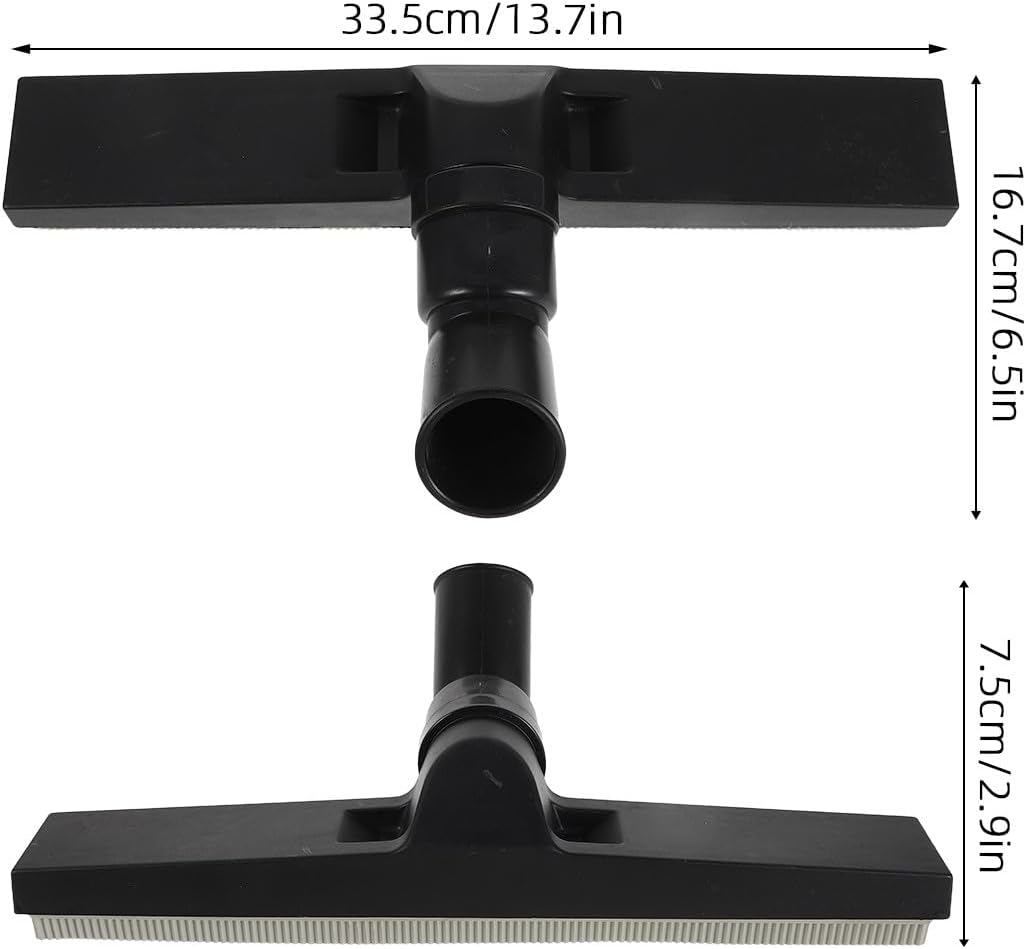 Wet Dry Vacuum Squeegee Attachment, Carpet Cleaner Attachment Nozzle Compatible with 15L Capacity Wet & Dry Vacuum Cleaners