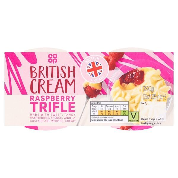 Co op Raspberry Trifles 2pk