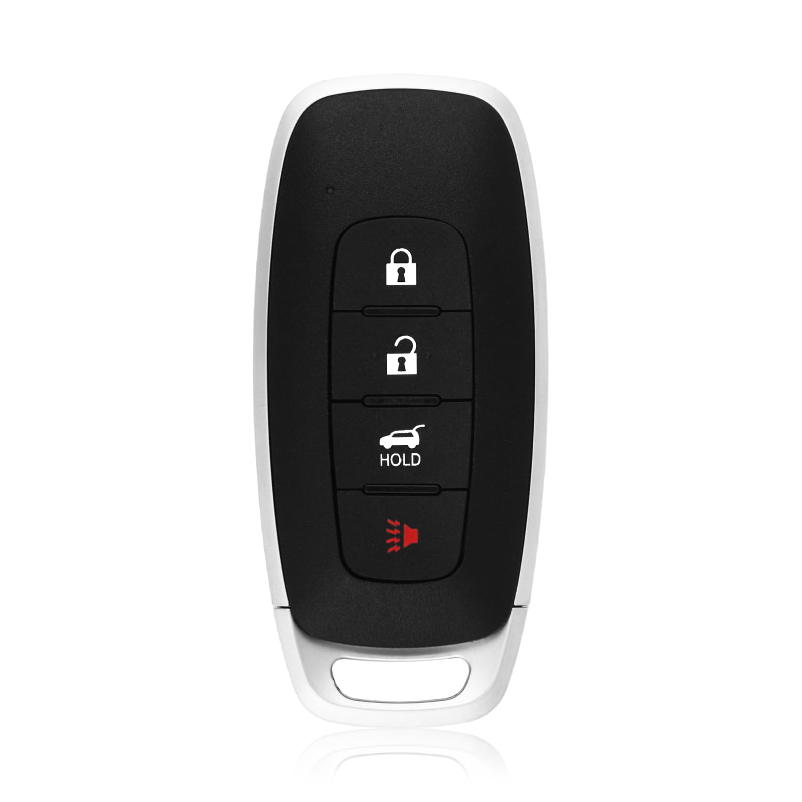 Keylessbest Replacement for Nissan Ariya Key Fob Remote Control 2023 4 Buttons 434MHz KR5TXPZ1,Black