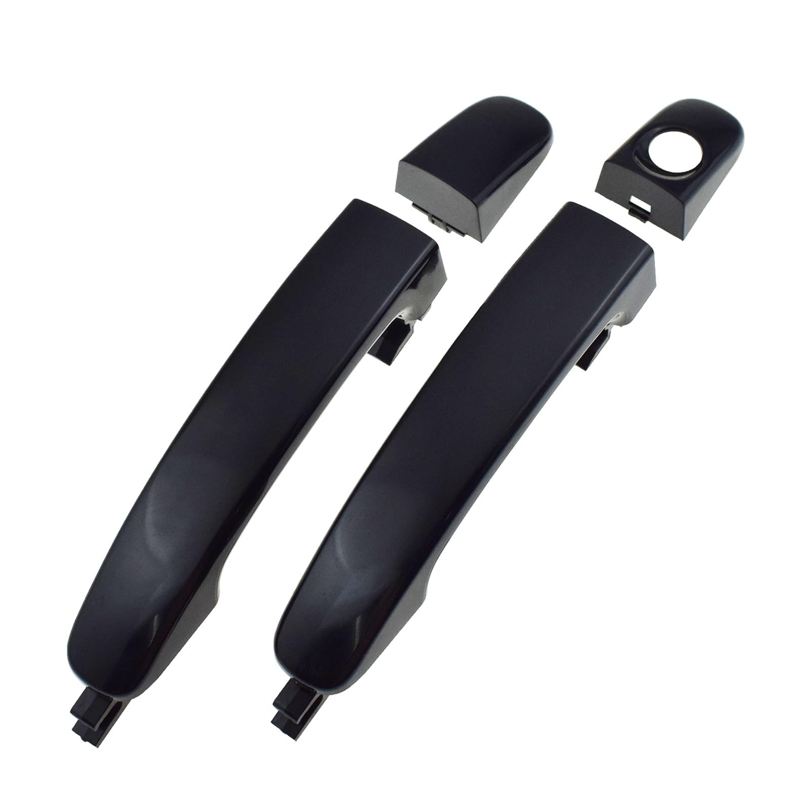 Aphkqost Car Door Handle Outer for Ranger for Everest for T6 for T7 2012 2013-2020 Exterior Door Handle Front Rear Left Right AB3921218A14AC AB3926224A46AA(Front)