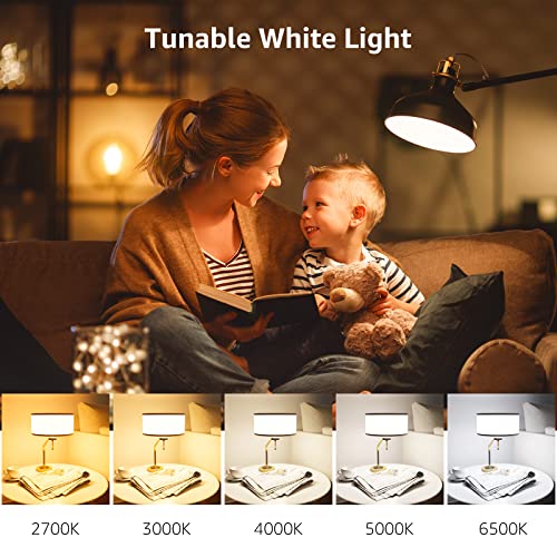 LE Smart Light Bulbs, Bluetooth Color Changing Light Bulbs, Dimmable via App by Bluetooth not WiFi, 60 Watt Equivalent, A19 E26 RGB Bulb for Bedroom Home Party and More
