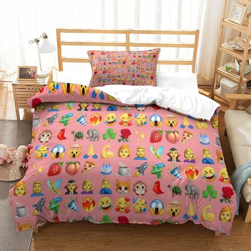 Emoticon Juego Sábanas De Cama Single