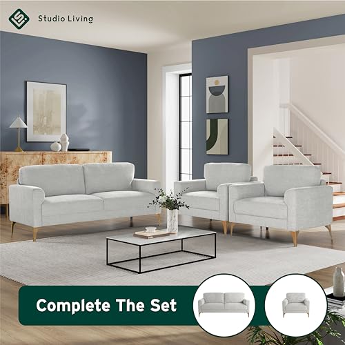 Sillón rectangular con cojines marfil ajustable miniatura 7