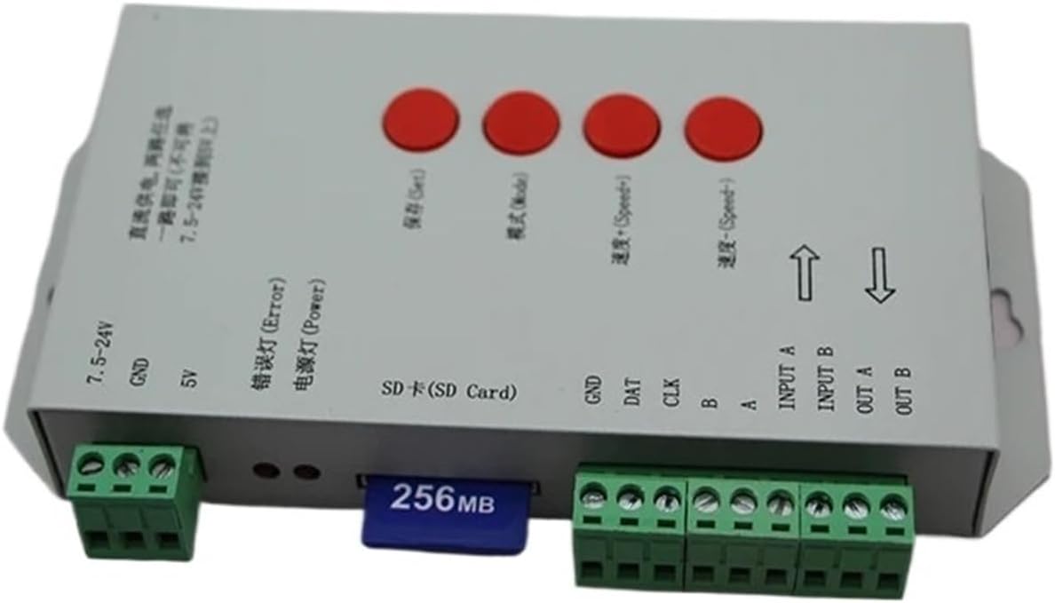 APA102 SD Card LED Controller APA107 HD107S SK9822 (T-1000S C Version)