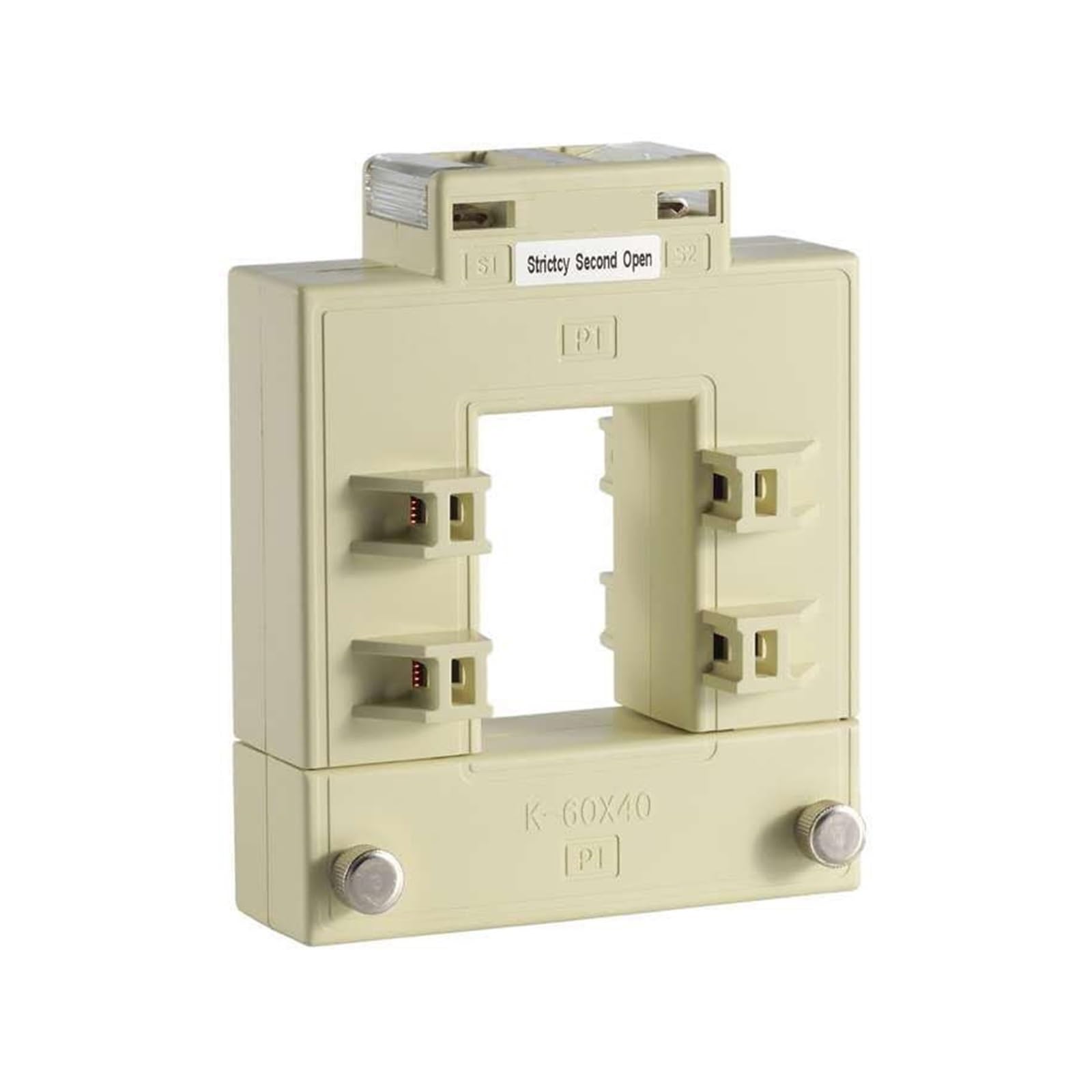 Transformador de corriente AKH-0.66/K K-80 40 de núcleo dividido 300A/5A