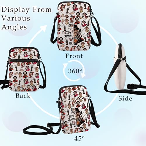 BWWKTOP Dream Stalker​​ Crossbody Bag Slasher Inspired Gifts Horror Killer Shoulder Bag Horror Movie Merch3