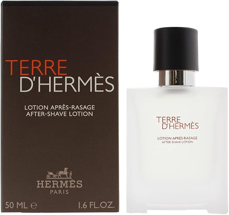 Loção pós-barba Hermès Terre d’Hermès, 50 mL