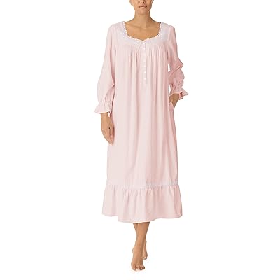 Eileen West Long Sleeve Flannel Ballet Gown Women