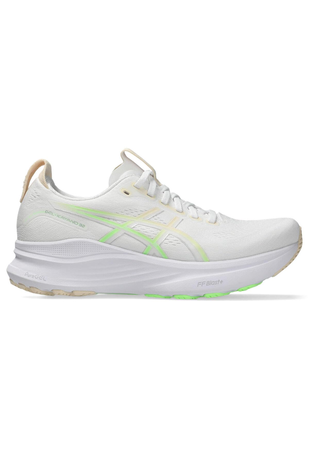ASICS Womens Gel-Kayano 32 Sneaker, White Seashell, 5.5 UK