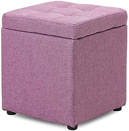 Coffre et pouf de rangement cube rembourré pour éliminer le désordre
