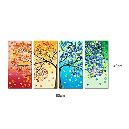 UEB Albero Colorato 5D DIY Full Drill Diamond