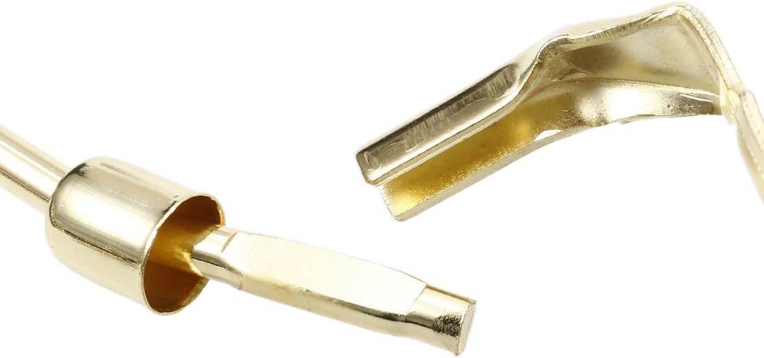 uxcell Lamp Harp Finial Holder Set 12 Inch Polished Brass for Table and Floor Lamps
