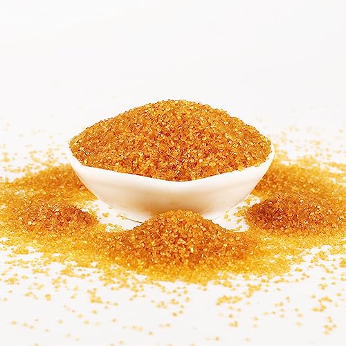 Kasvan Gold Sanding Sugar Sprinkles - Edible Sugar Crystals, Baking Cake Decorations, Ice Cream Toppings Cupcake Decorating, Wedding Party Chirstmas Supplies, 85G/3.2Oz #TOP4