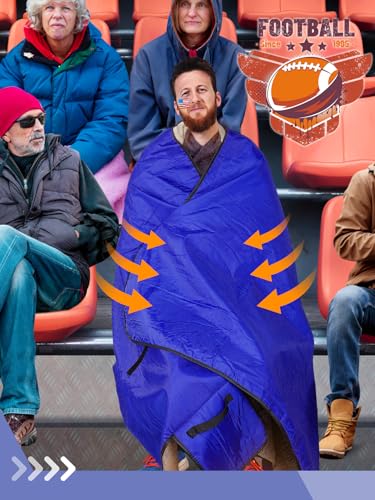 Bigmeta BIGMETA-BLUE-WP-BLANKET Waterproof Outdoor Stadium Blanket thumb #1