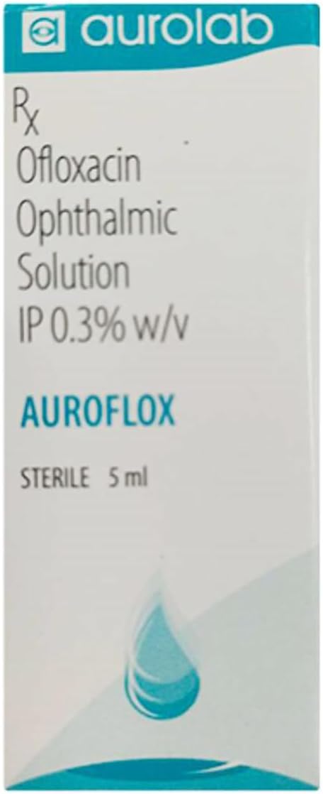 Auroflox - Bottle of 5ml Eye Drops