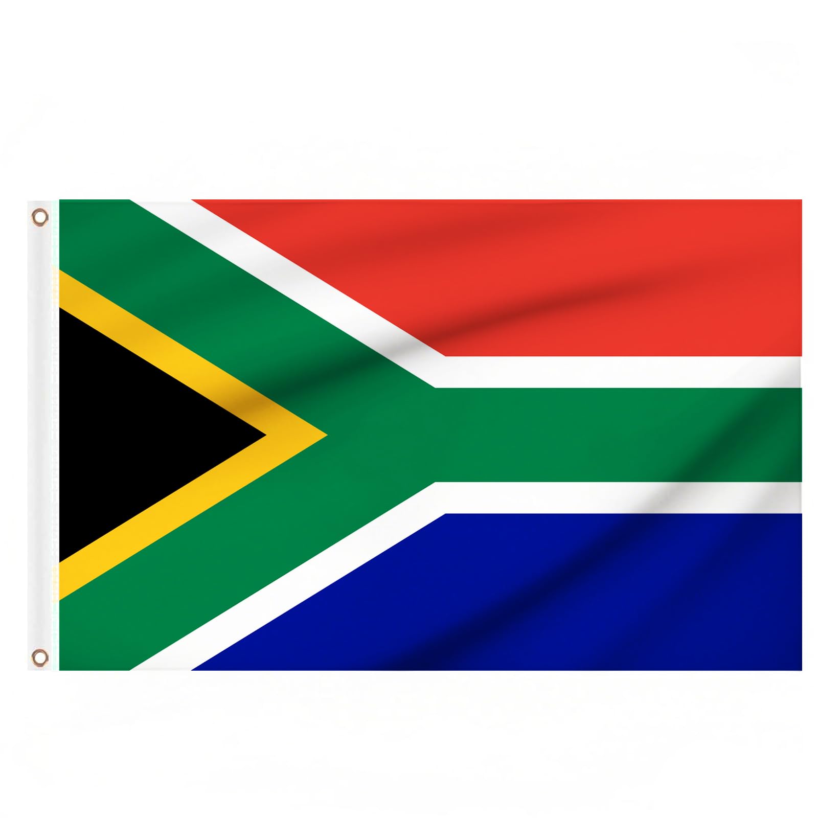 South African Flag 5ft x 3ft, Large South Africa Flags with Brass Eyelets for Sports Games Events Party Decorations โ image 1
