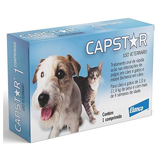 Capstar 11,4kg Azul, 1 com para Elanco