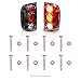 AUTOSAVER88 Taillights Tail Lamps Compatible with 2001 2002 2003 2004 Tacoma (Clear Replacement Assembly Fit All Models Sold in Pairs)