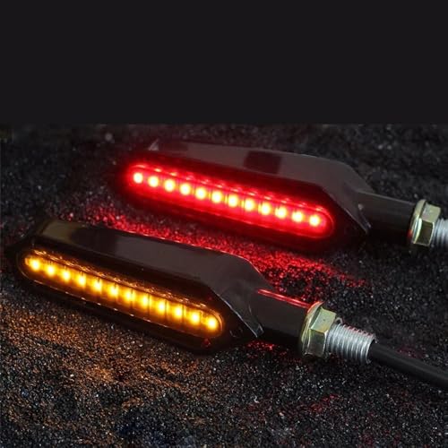 Clignotants moto LED universels pour éviter les dangers de l'angle mort