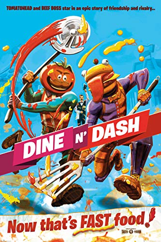 GB Eye Póster Dine and Cash, Fortnite, Multicolor, 61 x 91.5