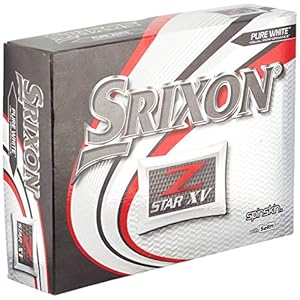 Srixon Z Star XV Bolas 4 Capas de Golf, Unisex Adulto, Blanco, Talla Única