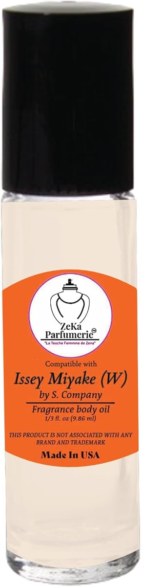 Compare to Aroma Compatible with Issei Miyaky by S. C Women Fragrance Body Oil on 1/3 oz (9.86ml) Travel size Roll-On Botlle