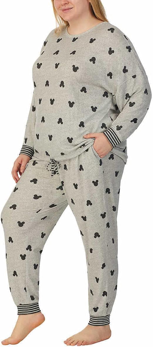 Disney Womens 2 Piece Cozy Pajama Set - Image 6