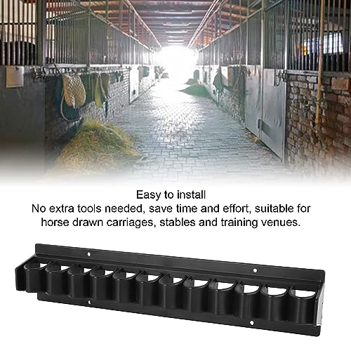 Rack de Suporte de Colheita de Chicote de Cavalo de Plástico, Economizando Espaço para Fazendas de C