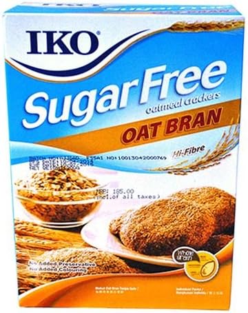 Iko Sugar Free Biscuits, Oat, 200g