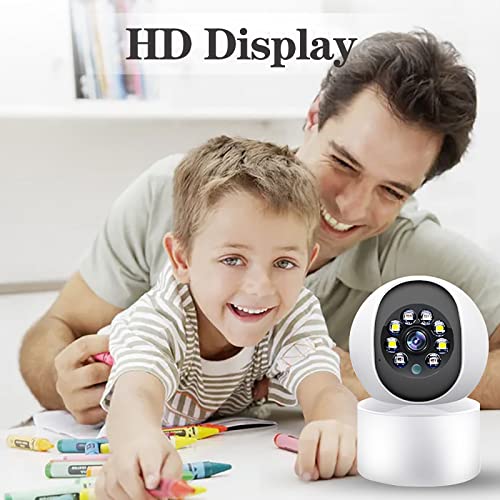 Fouavrtel Wifi Plug-In Indoor Security Camera 360-Degree Wireless 1080P 2.4Ghz Pan Tilt Home Smart Surveillance Camera For Pet/Baby Monitor With Night Vision Motion Detection Dog Camera #TOP5