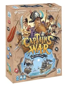 Jeu de Roll & Write Captains War de Bragelonne Games