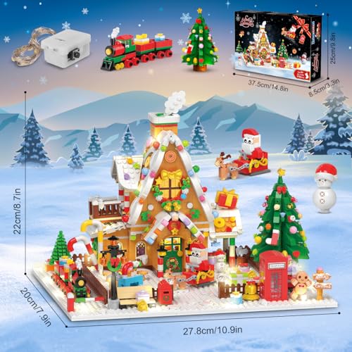 Insoon 21346 Advent Calendar 2024 Gingerbread House Mini Building Set thumb #8
