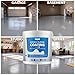 Tapel Epoxy Acrylic Floor Coating with StrongBond Additive - Slate Grey, 1 Quart - Satin, Slip-Resistant Garage Floor Paint – No Primer Required for Strong Concrete - Industrial & Driveway Coating