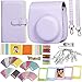 Revefilms, Funda y Accesorios compatibles con instax Mini 11 Lila. Incluye, Funda y Correa a Juego, Album para 108 Fotos, Pinzas led, Pegatinas para Decorar, Marcos de Colores para Mesa y Colgar.