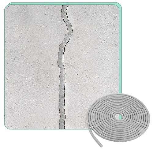 10 Meter PE Rundschnur Dichtung, Ø10mm Fugenschnur Füllschnur Fugenfüllprofil Schaumstoff rund für Spalt und Fuge Beton Füllung