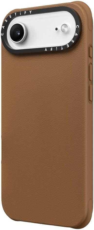 CASETiFY BioVeg iPhone Air Case [Anti-Fingerprint/Compatible with Magsafe / 4.9 ft. 3X Military Grade Drop Protection] - Tan (Tumbled)