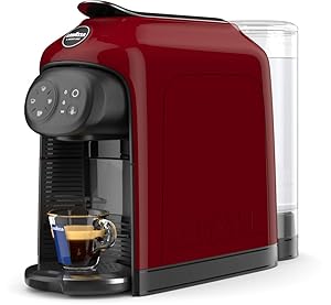 Lavazza - Cafetera Modo Mio - Modelo Idola, 1500 W de potencia, capacidad 1,1 litros Máquina de café Red Fire