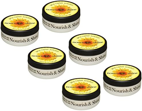 Jane Carter Solution All Natural Nourish and Shine for Dry Hair and Dry Skin, 4 Ounce (6 pack)