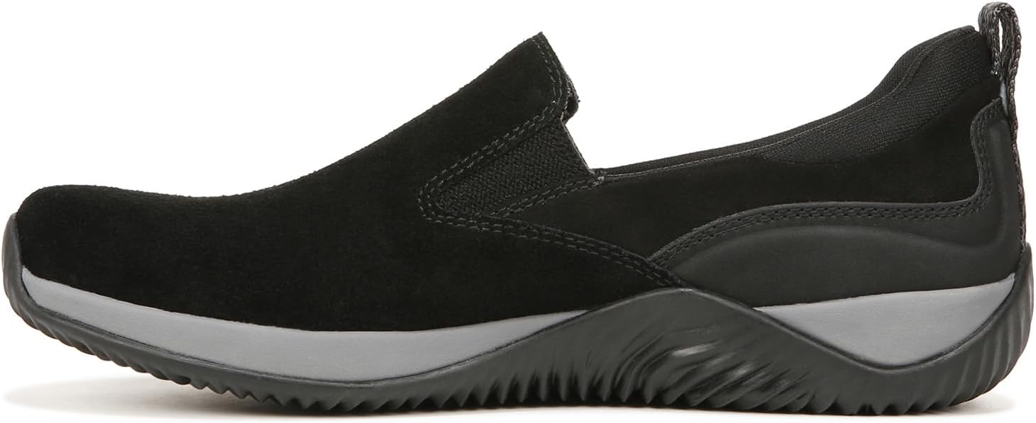 Ryka Womens Echo Moc Slip On Sneakers Black 8.5 M