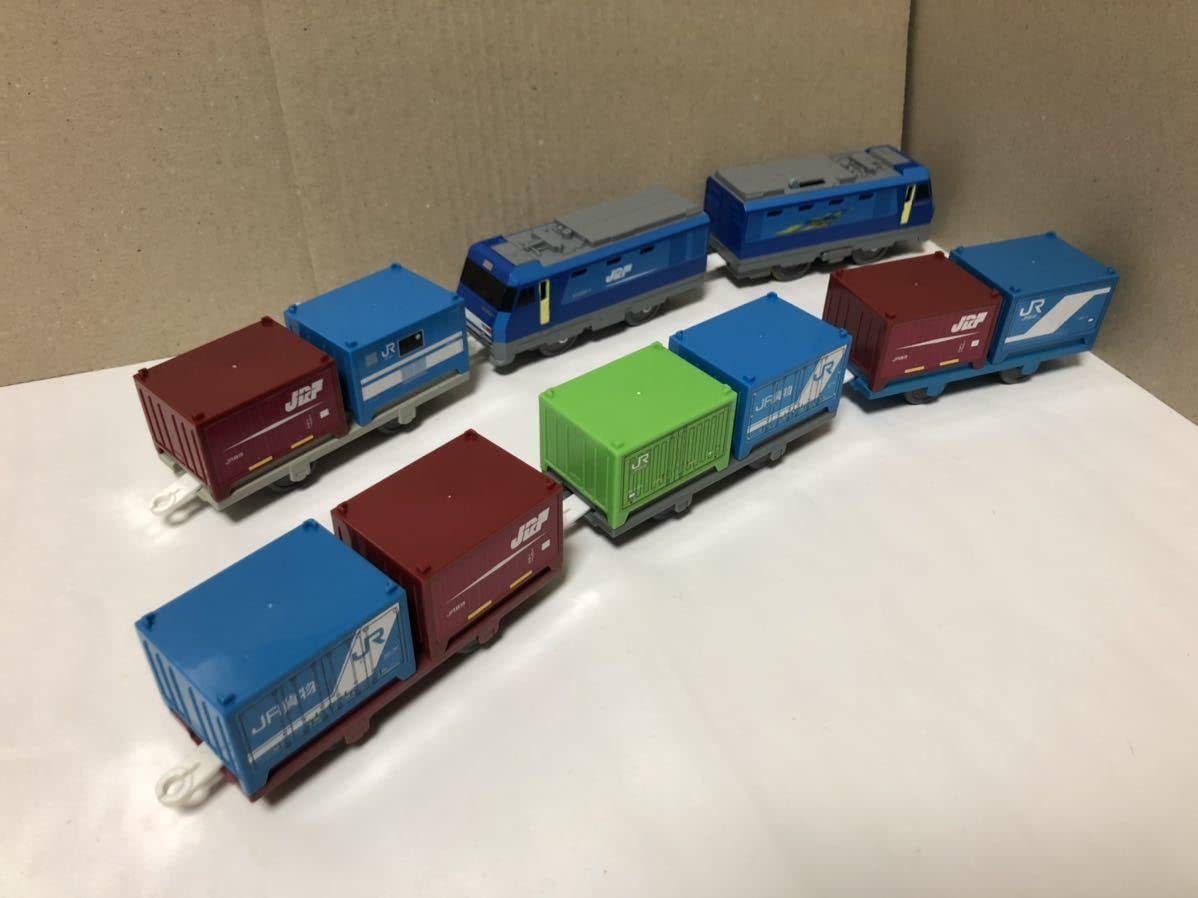 Takara Tomy - 【プラレール】EH200 ブルーサンダー コンテナ貨車4両 Takara Tomy - 【プラレール】EH200-901号機 ブルーサンダー JR