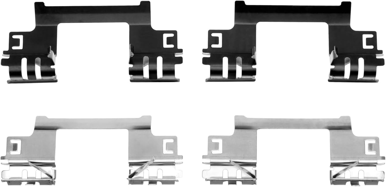 Dynamic Friction Company Front Disc Brake Hardware Kit 340-39016| Fits 2013-2014 Chrysler 200; 2005-2023 Chrysler 300; 2008-2009 Dodge Caliber, Ford Taurus; 2009-2023 Dodge Challenger
