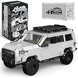 dOMOb Toyota 4Runner SUV Car Building Kit – 540 pcs Building Blocks Set w/Container Display Box – Modular Scale 1:32 Model – Bricks Toy for Kids & Adults 8+ – for Boys, Hobbyist, Collector
