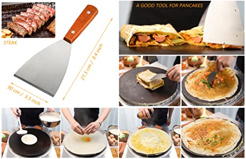 Kit Accesorios Parrilla con Dome 12" Acero y Madera miniatura 3