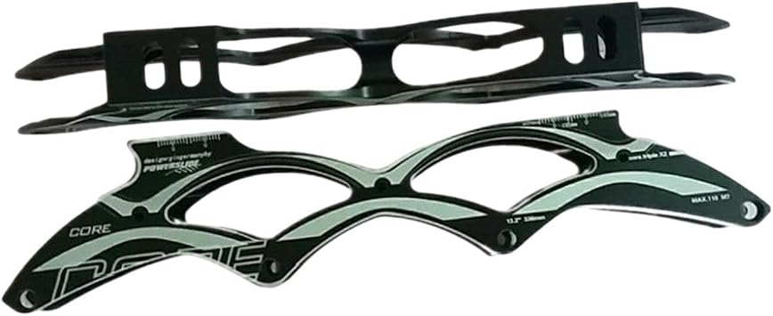 Menolana 2Pcs Inline Skate Frame Skate Replacement Frame, for Roller Skates Shoes Skate Parts Alloy Speed Inline Skate Accessories