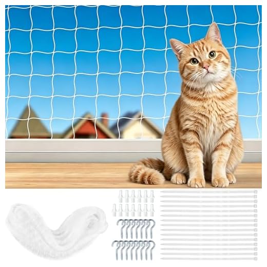 Balkonschutznetz für Katzen ohne Bohren
