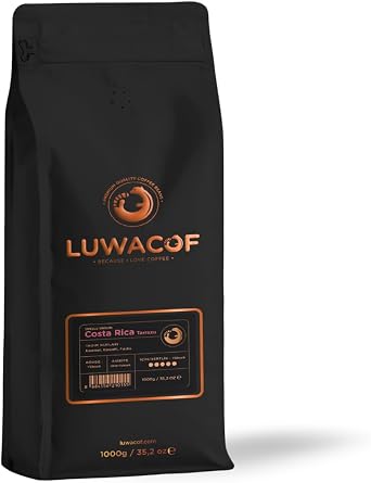 Luwacof Costa Rica Tarrazu Local Coffee Milled Filter Coffee 1000 Gr