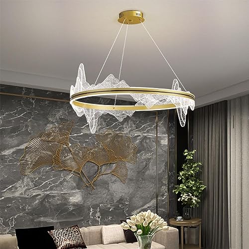 Lustres à LED dimmables suspension plafonnier salle à manger