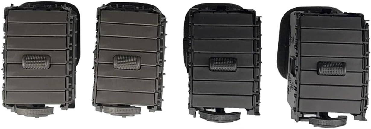 Car Air Conditioning Outlet Vents Dashboard A/C Outlet Gery Fit for Toyota Hiace 2005-2018(Gray)