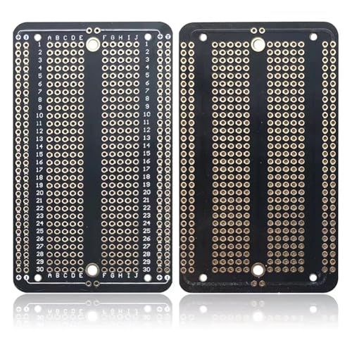 Placa PCB de doble cara con fibra FR4 de alta resistencia térmica, 10 unidades 5